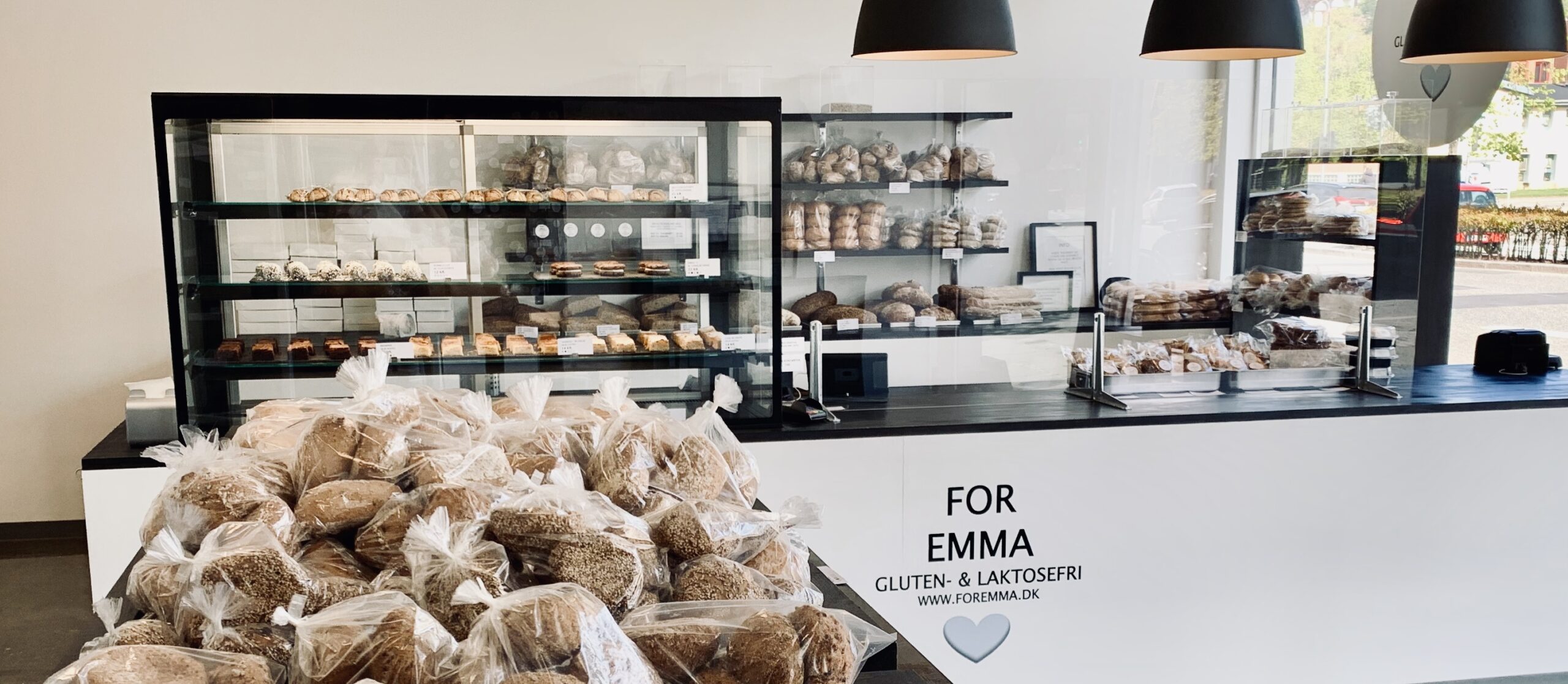 For Emma er et glutenfrit bageri i Vejle, Århus og Frederiksberg